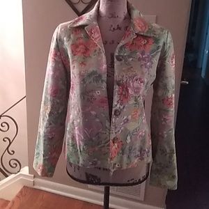 100 % cotton Coldwater Creek blazer